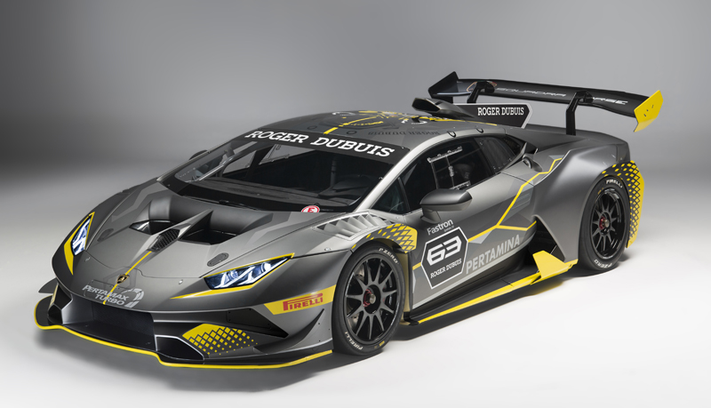 Lamborghini Hurakan Super Trofeo EVO and GT3 for 2018